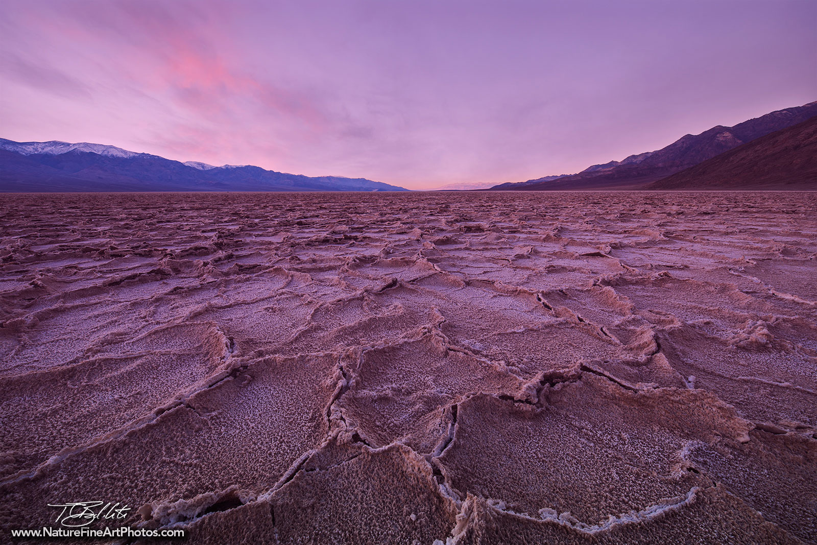 Fine Art Photo of Badwater Flats in Death Valley