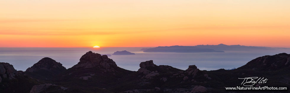 Fine Art Photo of Channel Islands Sunset